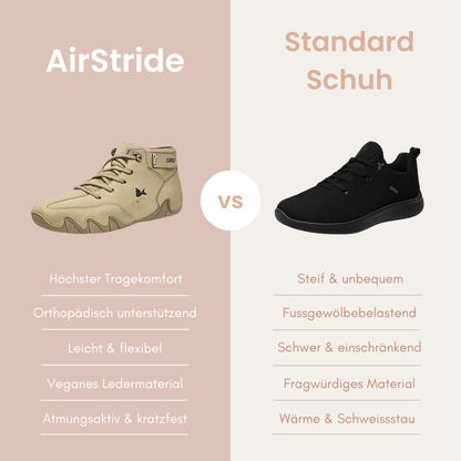 AirStride - atmungsaktiver & orthopädischer Schuh