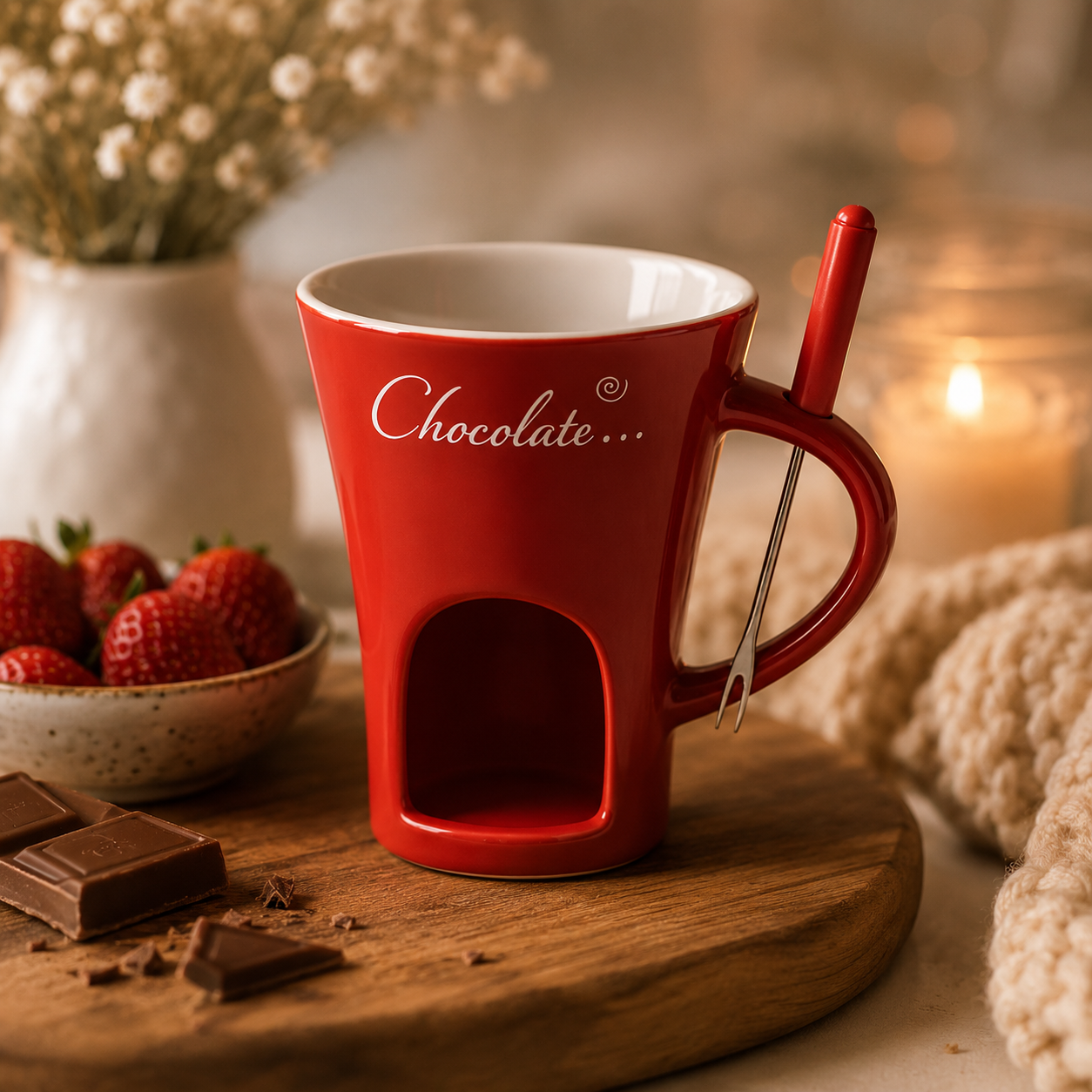 Glühtasse™ - Tasse mit Kerzenfach