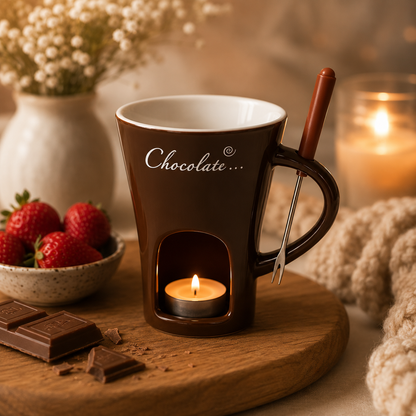 Glühtasse™ - Tasse mit Kerzenfach