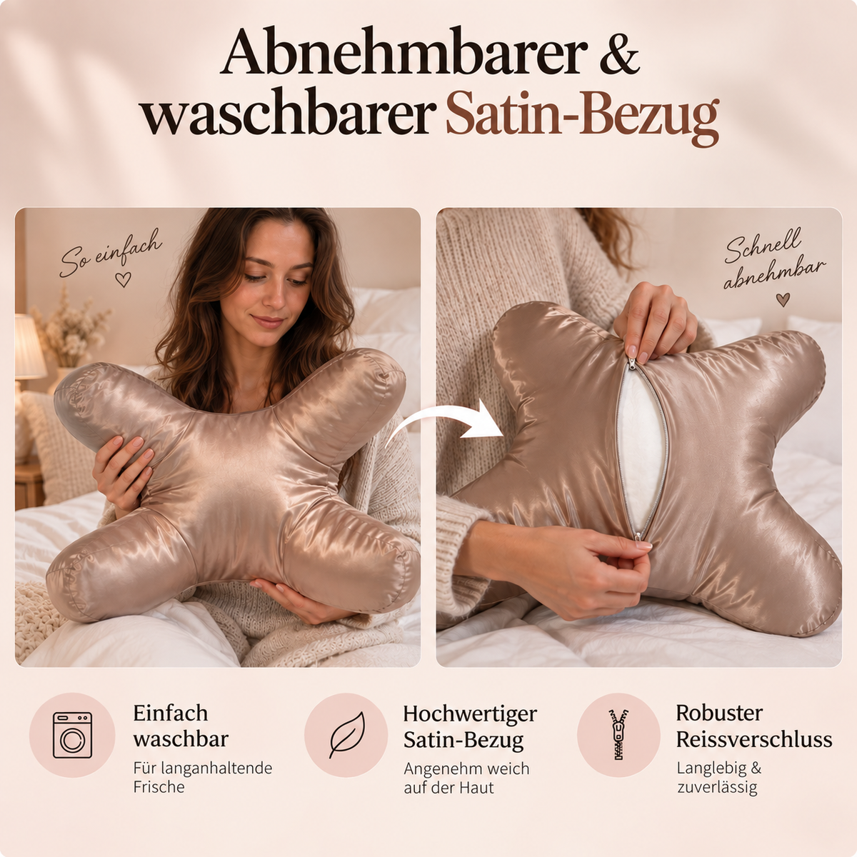 Veluna™ Beauty Sleep Kissen