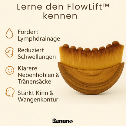 Flowlift™ - Massagebürste für Gesicht und Kieferlinie